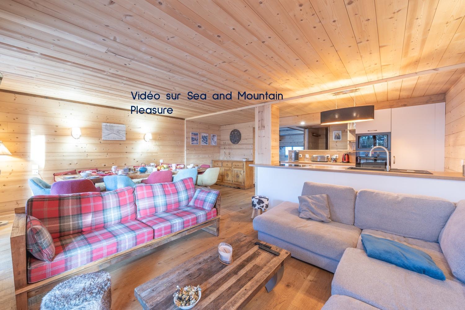 Chalet Alpe D'Huez 1850-Sea And Mountain Pleasure Avec 2 Appartements- 1 Appartement 3 Chambres 8 Couchages - 3 Salles D'Eau Et 1 Appartement 5 Chambres 12 Couchages 5 Salles D'Eau - Jacuzzi Et Sauna -Pieds Des Pistes Et Centre Alpe d'Huez Exterior foto